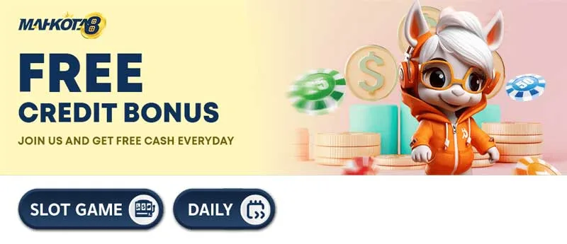 mahkota8-free-credit-no-deposit-banner